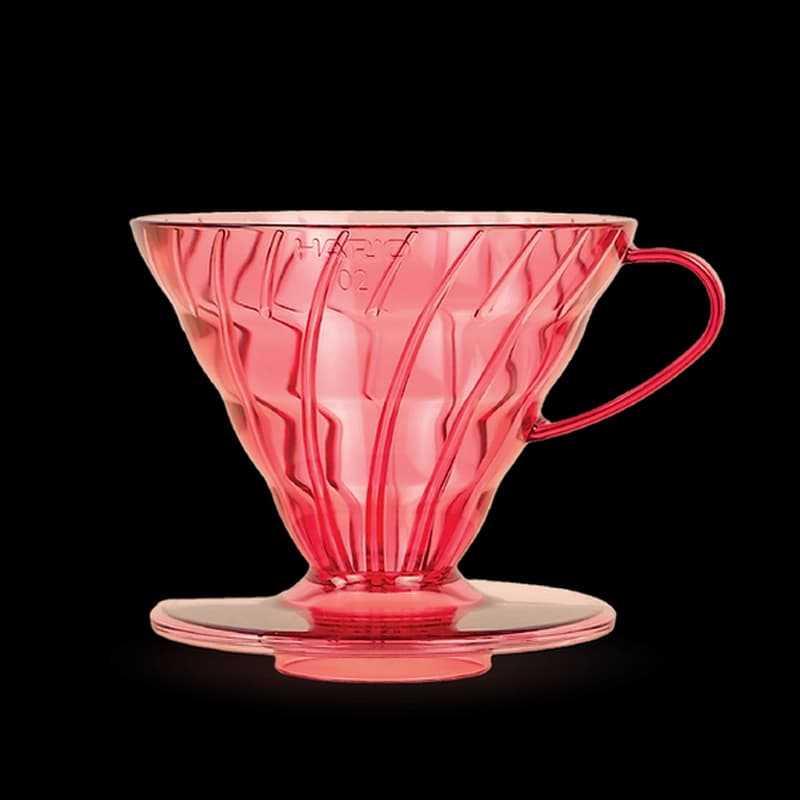 Пуровер V60-02 пластик Juice Collection полуничний