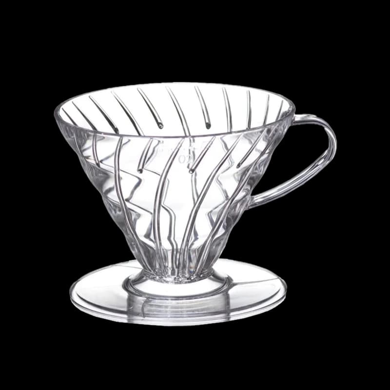 Пуровер V60-02 пластик прозорий